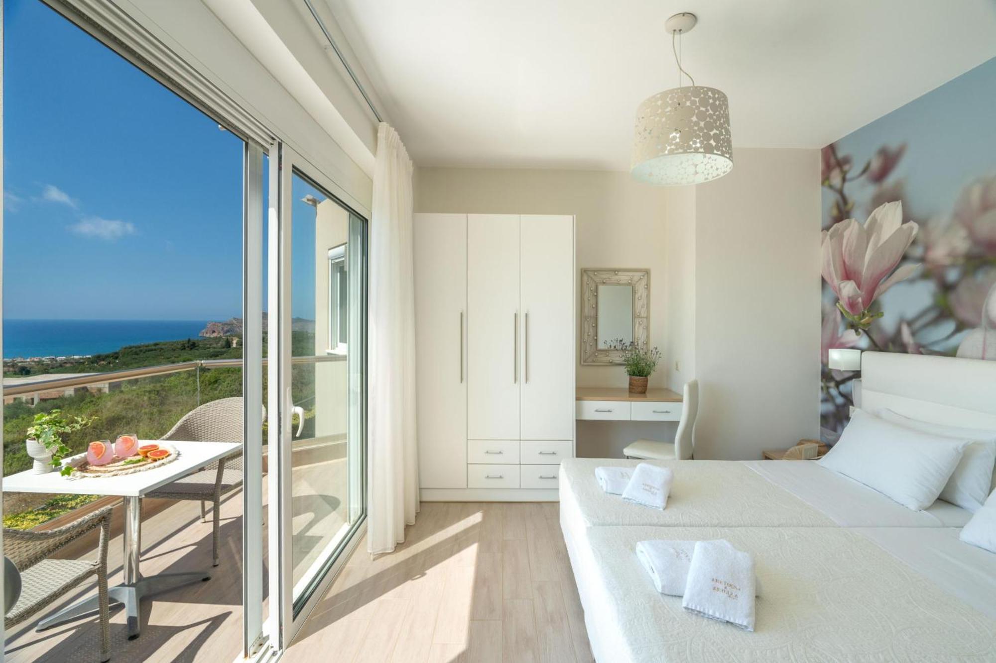 Villa Ariella With Sea View Agia Marina Екстериор снимка