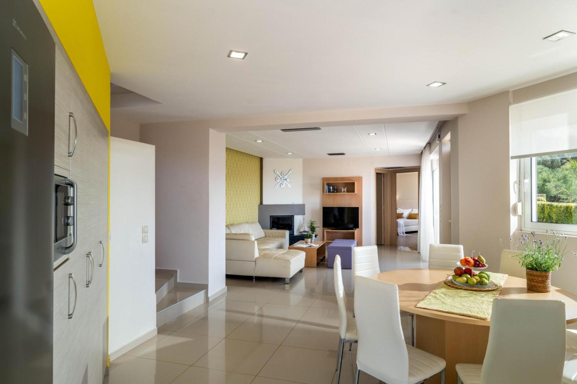 Villa Ariella With Sea View Agia Marina Екстериор снимка