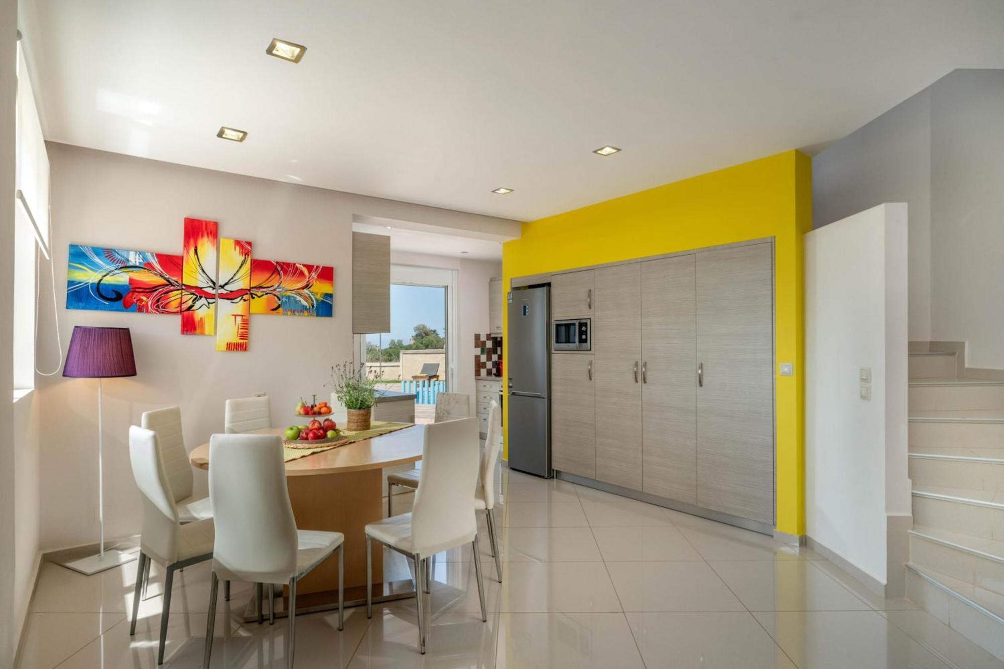 Villa Ariella With Sea View Agia Marina Екстериор снимка